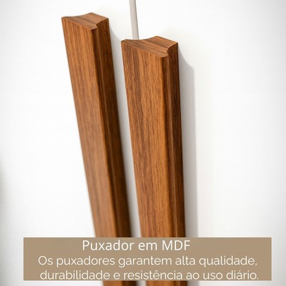 Guarda-Roupa Casal Odisseia 8 Portas 4 Gavetas com Espelho Preto - Panorama Móveis