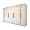 Guarda-Roupa Casal Odisseia 8 Portas 4 Gavetas Branco - Panorama Móveis