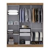 Guarda-Roupa Casal Holanda 6 Portas 2 Gavetas 100% Mdf Cinamomo/Off White - Maxel
