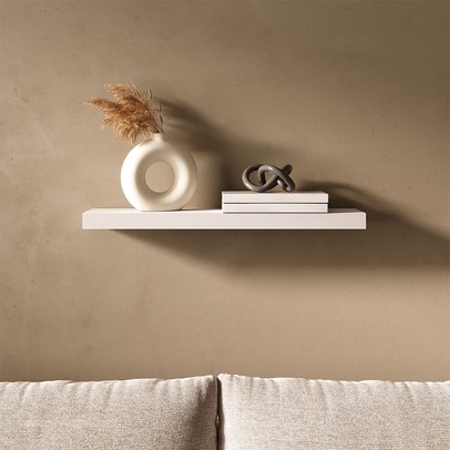Prateleira Tamburato 66,8 Cm Branco - Artany Movéis
