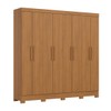 Guarda Roupa Casal Prime 8 Portas 4 Gavetas Cinamomo - Henn