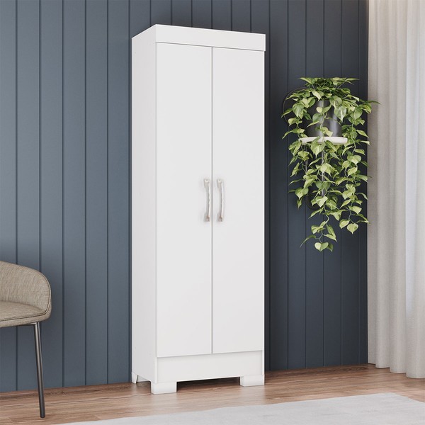 Armário Multiuso 2 Portas B387 Branco - Henn
