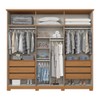 Guarda-Roupa Casal Leblon 6 Portas 6 Gavetas Cinamomo - Henn