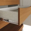 Guarda Roupa Casal Napoli com Espelho 6 Portas 6 Gavetas Cinamomo/Avelã - Henn