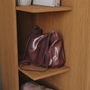 Sapateira Duetto 1 Porta Espelhada Cinamomo - Henn