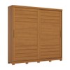 Guarda-Roupa Casal Cayman 2 Portas 6 Gavetas 100% Mdf Ripado Cinamomo - Henn
