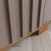 Guarda-Roupa Casal ávila Soft 6 Portas 4 Gavetas Ripado Nature/Avelã - Henn