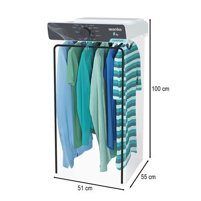 Secadora de Roupas Swca080 8kg 127v 60hz Branco - Wanke