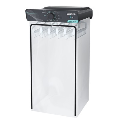 Secadora de Roupas Swca080 8kg 127v 60hz Grafite - Wanke