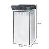 Secadora de Roupas Swca080 8kg 220v 50-60hz Grafite - Wanke
