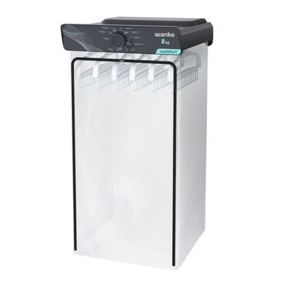 Secadora de Roupas Swca080 8kg 220v 50-60hz Grafite - Wanke