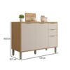 Balcão de Cozinha 120 Cm Colors 3 Portas 2 Gavetas Freijó/Nazca - Kits Paraná