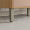 Balcão de Cozinha 120 Cm Colors 3 Portas 2 Gavetas Freijó/Pinole - Kits Paraná