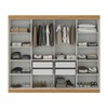 Guarda-Roupa Casal Olimpo 8 Portas 4 Gavetas 100% Mdf Cinamomo/Off White - Maxel