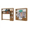 Guarda-Roupa Casal Modulado Eleganza 11 Portas 6 Gavetas Cinamomo - Pnr Móveis