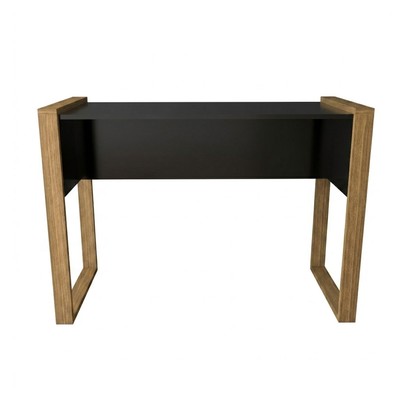 Mesa para Escritório Design Freijó/Preto Fosco - Panorama Móveis