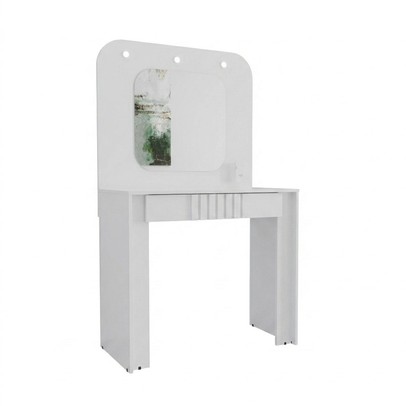 Penteadeira Camarim Make 1 Gaveta com Divisória e Led Branco - Panorama Móveis