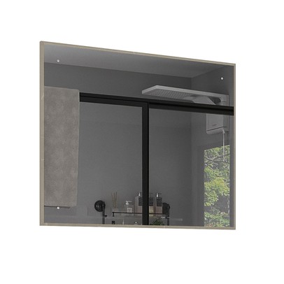 Armário de Banheiro New com Espelho 100% Mdf Marmo Crema - Belizze Móveis