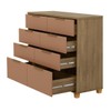 Cômoda Cairo 8 Gavetas Nature/Camarim - Pnr Móveis