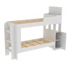 Beliche 1 Porta com Escada Cm8053 Branco Pintura - Tecno Mobili
