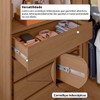 Closet Casal Salvo 4 Gavetas 7 Prateleiras Freijó/Branco - Pnr Móveis