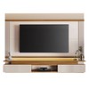 Painel para TV Até 75 Polegadas Marataízes 2 Portas Freijó Trend/Off White - Pnr Móveis