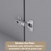 Guarda-Roupa Casal Desc 4 Portas 6 Gavetas com Espelho Onix - Pnr Móveis