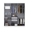 Guarda-Roupa Casal Liberdade 6 Portas 2 Gavetas 100% Mdf Branco - Pnr Móveis