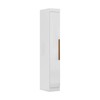 Guarda-Roupa Modulado Cecília 1 Porta Branco - Pnr Móveis