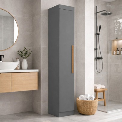 Guarda-Roupa Modulado Cecília 1 Porta Onix - Pnr Móveis
