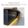 Mesa para Escritório Tamburato Supreme Ld Nogal/Preto - Artany