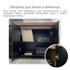 Mesa para Escritório Tamburato Supreme Ld Nogal/Preto - Artany
