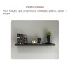 Prateleira Tamburato 89,5 Cm Preto - Artany Movéis