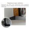 Prateleira Tamburato 89,5 Cm Preto - Artany Movéis