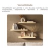 Prateleira Tamburato 66,8 Cm Carvalho - Artany Movéis