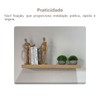 Prateleira Tamburato 66,8 Cm Carvalho - Artany Movéis