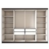 Guarda-Roupa Casal King 8 Portas 4 Gavetas 100% Mdf Onix - Panorama Móveis