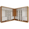 Closet Casal Duplo Aura 12 Gavetas Cinamomo - Panorama Móveis