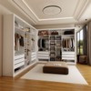 Closet Casal Duplo Aura 12 Gavetas Branco - Panorama Móveis