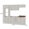 Cozinha Completa Conecta Frizz 11 Portas 3 Gavetas Cm0123r Branco - Genialflex