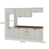 Cozinha Completa Conecta Frizz 11 Portas 3 Gavetas Branco - Genialflex