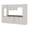 Cozinha Completa Conecta Frizz 13 Portas 3 Gavetas Branco - Genialflex