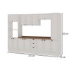 Cozinha Completa Conecta Frizz 13 Portas 3 Gavetas Branco - Genialflex