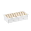 Cama Infantil May 2 Gavetas Confort Branco - Pnr Móveis