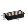 Cama Infantil May 2 Gavetas Confort Preto - Pnr Móveis