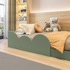 Cama Infantil Montessoriana Nube Verde - Pnr Móveis