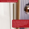 Guarda-Roupa Casal Cayman 2 Portas 6 Gavetas 100% Mdf Ripado Cinamomo/Off White - Henn