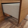 Guarda-Roupa Casal Delvin 3 Portas 3 Gavetas com Espelho Ripado Flex Cinamomo/Off White/Avelã - Henn