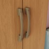 Guarda-Roupa Solteiro Açaí 3 Portas 2 Gavetas Cinamomo -  Henn