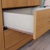 Guarda-Roupa Solteiro Açaí 3 Portas 2 Gavetas Cinamomo -  Henn
